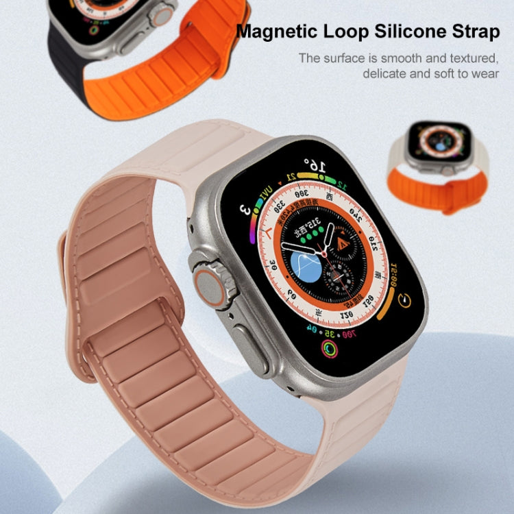 Loop Magnetic Silicone Watch Band, For Apple Watch 4 40mm, For Apple Watch 3 38mm, For Apple Watch 3 42mm