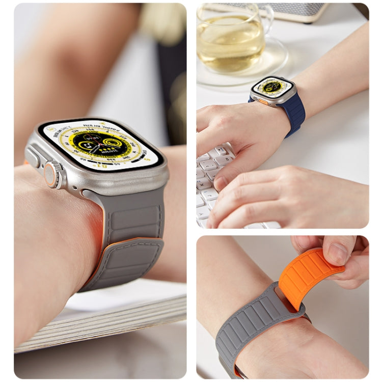 Loop Magnetic Silicone Watch Band, For Apple Watch 5 44mm, For Apple Watch 5 40mm, For Apple Watch 4 44mm