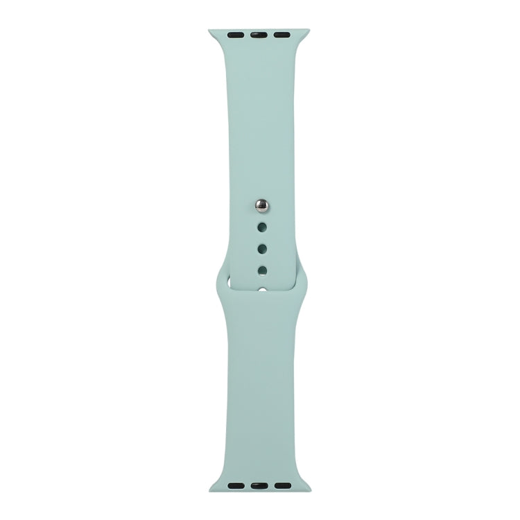 Silicone Watch Replacement Strap, Long Section (Men), For Apple Watch Series 8&7 41mm / SE 2&6&SE&5&4 40mm / 3&2&1 38mm, For Apple Watch Ultra 49mm / Series 8&7 45mm / SE 2&6&SE&5&4 44mm / 3&2&1 42mm