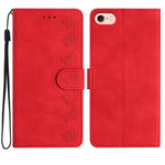 Seven Butterflies Embossed Leather Phone Case, For iPhone 16e / 17e, For iPhone 17 Pro Max, For iPhone 17 Pro, For iPhone 17, For iPhone Air, For iPhone 16 Pro Max, For iPhone 16 Pro, For iPhone 16 Plus