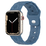 Football Texture Silicone Watch Band, For Apple Watch 7 41mm, For Apple Watch 7 45mm, For Apple Watch SE 40mm, For Apple Watch SE 44mm