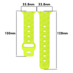 Football Texture Silicone Watch Band, For Apple Watch 8 41mm, For Apple Watch 8 45mm, For Apple Watch SE 2022 40mm, For Apple Watch SE 2022 44mm