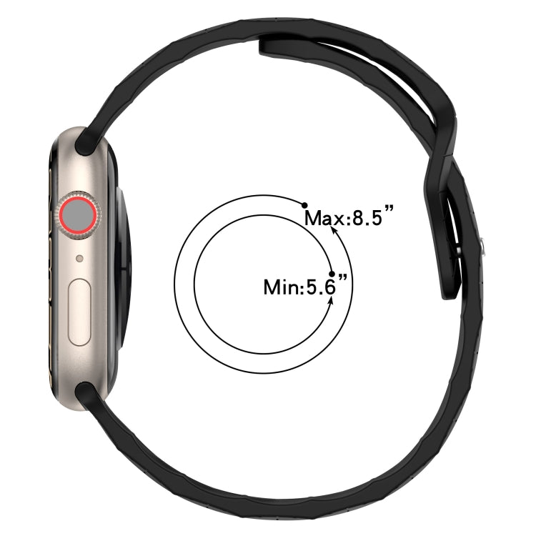 Football Texture Silicone Watch Band, For Apple Watch 7 41mm, For Apple Watch 7 45mm, For Apple Watch SE 40mm, For Apple Watch SE 44mm