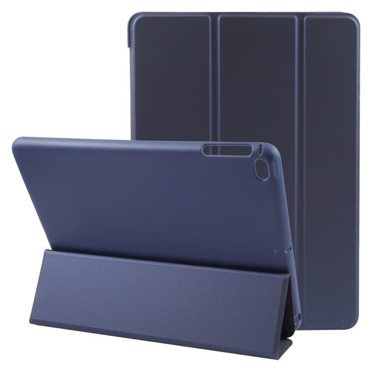 GEBEI 3-folding Holder Shockproof Flip Leather Tablet Case, For iPad Air 13 2026 / 2025 / 2024, For iPad Air 11 2026 / 2025 / 2024, For iPad Pro 13 2025 / 2024, For iPad Pro 11 2025 / 2024, For iPad 9.7 2018 & 2017 / Air / Air2