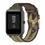 For Amazfit Bip Lite Version 1S / Bip S 20mm Nylon Denim Canvas Replacement Strap Watchband