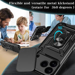 Sliding Camera Cover Design TPU+PC Phone Case, For iPhone 18 Pro, For iPhone 18 Pro Max, For iPhone 17e / 16e, For iPhone 17 Pro Max, For iPhone 17 Pro, For iPhone 17