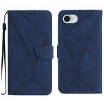 Stitching Embossed Leather Phone Case, For iPhone 17e / 16e, For iPhone 17 Pro Max, For iPhone 17 Pro, For iPhone 17, For iPhone Air, For iPhone 16 Pro Max, For iPhone 16 Pro, For iPhone 16 Plus