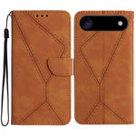 Stitching Embossed Leather Phone Case, For iPhone 17e / 16e, For iPhone 17 Pro Max, For iPhone 17 Pro, For iPhone 17, For iPhone Air, For iPhone 16 Pro Max, For iPhone 16 Pro, For iPhone 16 Plus
