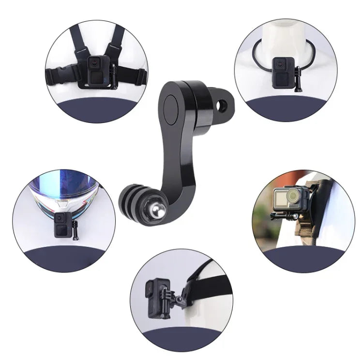 360 Rotation J-Hook Buckle Mount Adapter