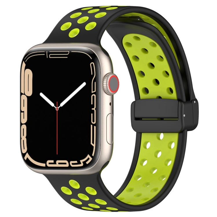 Magnetic Buckle Silicone Watch Band, For Apple Watch 4 44mm, For Apple Watch 4 40mm, For Apple Watch 3 38mm