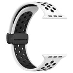 Magnetic Buckle Silicone Watch Band, For Apple Watch 42mm, For Apple Watch 38mm