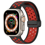 Magnetic Buckle Silicone Watch Band, For Apple Watch 8 41mm, For Apple Watch 8 45mm, For Apple Watch Ultra 2 49mm
