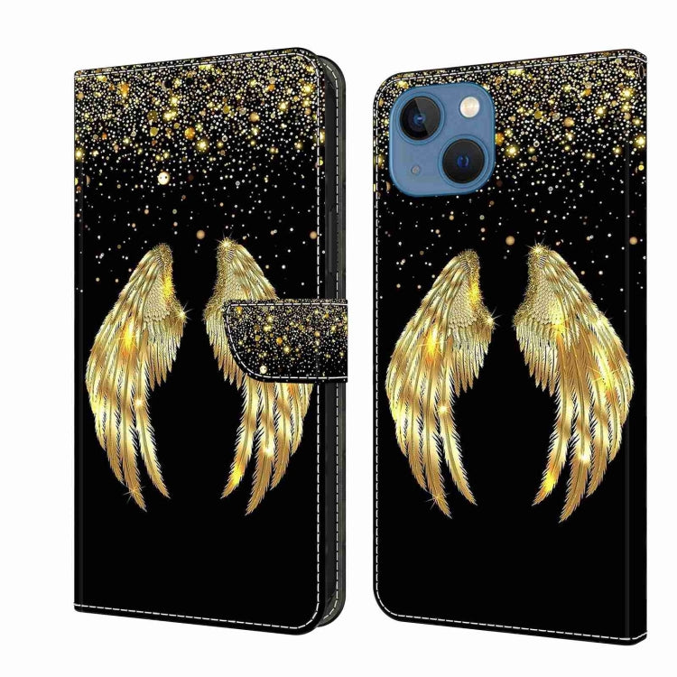Crystal 3D Shockproof Protective Leather Phone Case, For iPhone 15 Pro, For iPhone 13 / 14