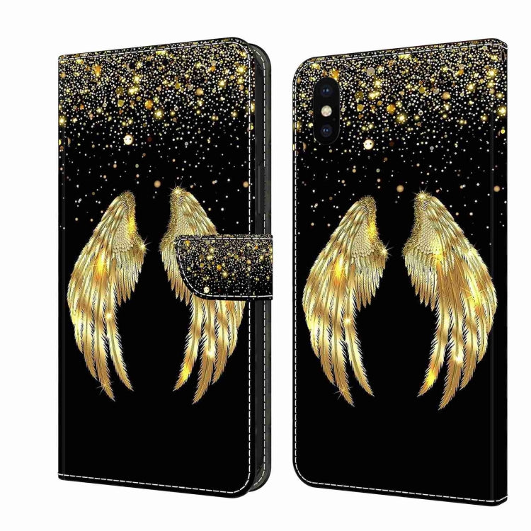 Crystal 3D Shockproof Protective Leather Phone Case, For iPhone 11 Pro, For iPhone X / XS