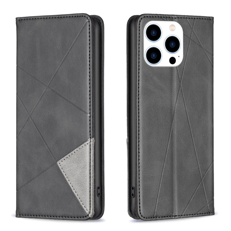 Rhombus Texture Magnetic Leather Phone Case, For iPhone 18 Pro Max/17 Pro Max, For iPhone 18 Pro/17 Pro, For iPhone 17, For iPhone 17 Air, For iPhone 16 Pro Max, For iPhone 16 Pro, For iPhone 16 Plus, For iPhone 16