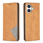 Rhombus Texture Magnetic Leather Phone Case, For iPhone 18 Pro Max/17 Pro Max, For iPhone 18 Pro/17 Pro, For iPhone 17, For iPhone 17 Air, For iPhone 16 Pro Max, For iPhone 16 Pro, For iPhone 16 Plus, For iPhone 16