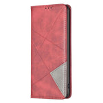 Rhombus Texture Magnetic Leather Phone Case, For iPhone 18 Pro Max/17 Pro Max, For iPhone 18 Pro/17 Pro, For iPhone 17, For iPhone 17 Air, For iPhone 16 Pro Max, For iPhone 16 Pro, For iPhone 16 Plus, For iPhone 16