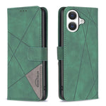 Magnetic Buckle Rhombus Texture Leather Phone Case, For iPhone 17 Pro Max, For iPhone 17 Pro, For iPhone 17, For iPhone Air, For iPhone 16 Pro Max, For iPhone 16 Pro, For iPhone 16 Plus, For iPhone 16