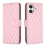 Diamond Lattice Wallet Flip Leather Phone Case, For iPhone 17e / 16e, For iPhone 17 Pro Max, For iPhone 17 Pro, For iPhone 17, For iPhone Air, For iPhone 16 Pro Max, For iPhone 16 Pro, For iPhone 16 Plus