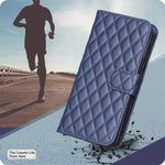Diamond Lattice Wallet Flip Leather Phone Case, For iPhone 18 Pro/17 Pro, For iPhone 18 Pro Max/17 Pro Max, For iPhone 17e / 16e, For iPhone 17, For iPhone Air, For iPhone 16 Pro Max, For iPhone 16 Pro, For iPhone 16 Plus