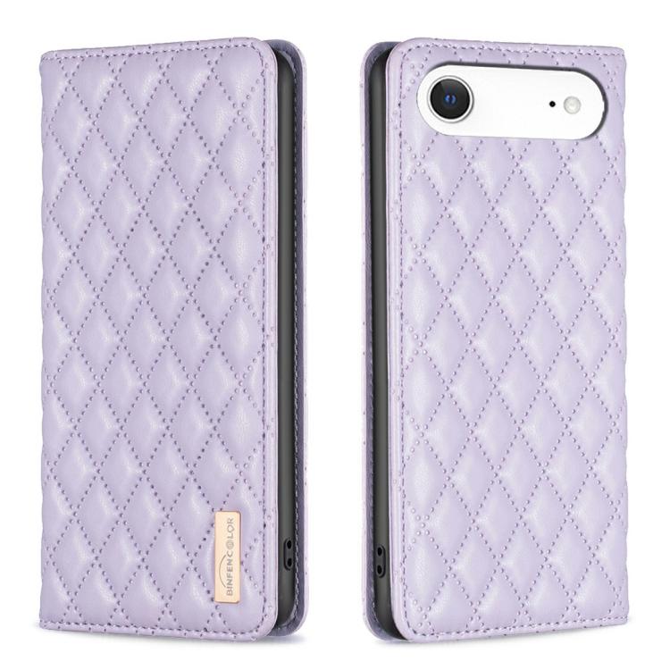 Diamond Lattice Magnetic Leather Flip Phone Case, For iPhone 17 Pro Max, For iPhone 17 Pro, For iPhone 17, For iPhone Air, For iPhone 16 Pro Max, For iPhone 16 Pro, For iPhone 16 Plus, For iPhone 16