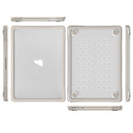 Translucent Laptop Protective Case, For MacBook Air 13.6 inch A2681 2022 / M3 2024 A3113 / M4 2025 A3240