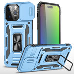 Armor PC + TPU Camera Shield Phone Case, For iPhone 17e / 16e, For iPhone 17 Pro Max, For iPhone 17 Pro, For iPhone 17, For iPhone Air, For iPhone 16 Pro Max