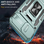 Armor PC + TPU Camera Shield Phone Case, For iPhone 17e / 16e, For iPhone 17 Pro Max, For iPhone 17 Pro, For iPhone 17, For iPhone Air, For iPhone 16 Pro Max
