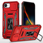 Armor PC + TPU Camera Shield Phone Case, For iPhone 17e / 16e, For iPhone 17 Pro Max, For iPhone 17 Pro, For iPhone 17, For iPhone Air, For iPhone 16 Pro Max