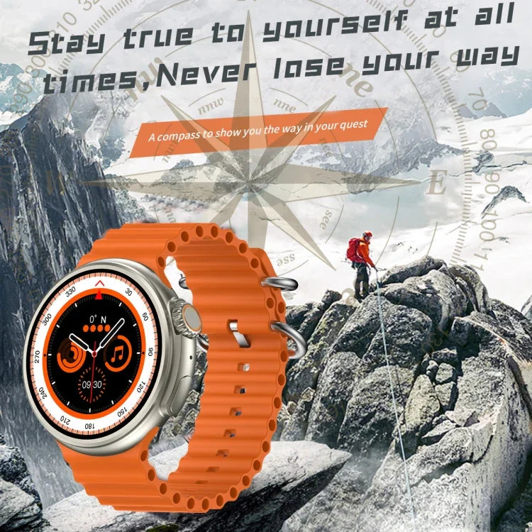 Z13 Ultra 1.52 inch Round Screen HD Smart Watch Supports Heart Rate/Blood Oxygen Monitoring