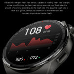 KT62 1.36 inch TFT Round Screen Smart Watch Supports Bluetooth Call/Blood Oxygen Monitoring, Silicone Strap, Leather Strap, Steel Strap