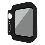 Frosted PC + Anti-spy Tempered Film Integrated Watch Protective Case, For Apple Watch SE 2025 / 2023 / 2022 44mm, For Apple Watch SE 2025 / 2023 / 2022 40mm, For Apple Watch Ultra 3 / 2 / 1 49mm, For Apple Watch 9 / 8 45mm, For Apple Watch 9 / 8 41mm  ...