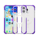Acrylic Magsafe Magnetic Shockproof Phone Case, For iPhone 16 Pro Max, For iPhone 16 Pro, For iPhone 16 Plus, For iPhone 16, For iPhone 15 Pro Max