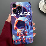 Painted Pattern Precise Hole PC Phone Case, For iPhone 14 Pro Max