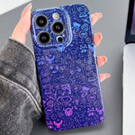 Painted Pattern Precise Hole PC Phone Case, For iPhone 13 Pro