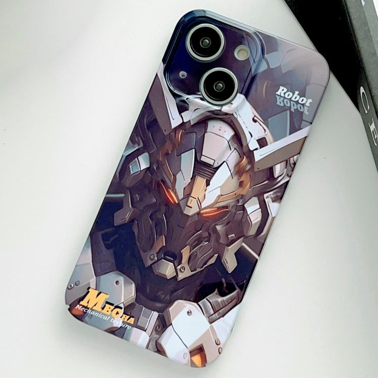 Painted Pattern Precise Hole PC Phone Case, For iPhone 13