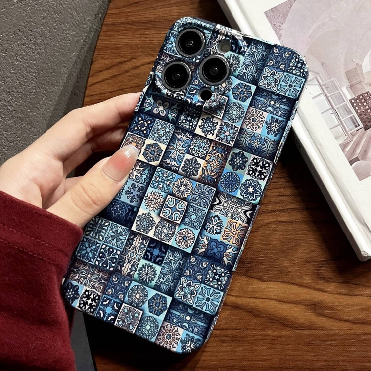 Painted Pattern Precise Hole PC Phone Case, For iPhone 11 Pro Max