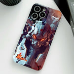 Painted Pattern Precise Hole PC Phone Case, For iPhone 11 Pro Max