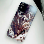 Painted Pattern Precise Hole PC Phone Case, For iPhone XR