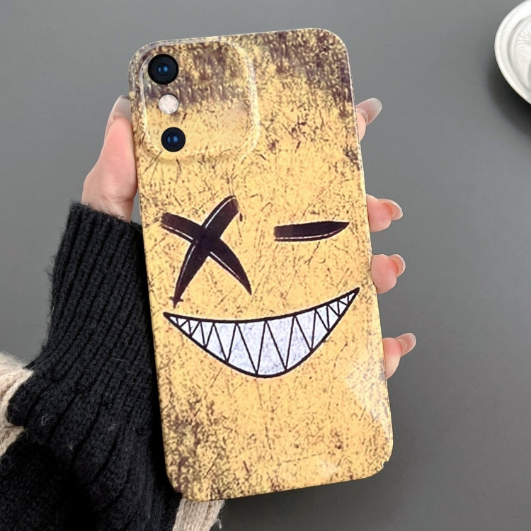 Painted Pattern Precise Hole PC Phone Case, For iPhone XS Max