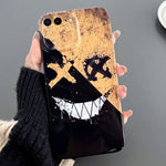 Painted Pattern Precise Hole PC Phone Case, For iPhone 8 Plus / 7 Plus