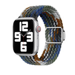 Nylon Loop Magnetic Buckle Watch Band, For Apple Watch Series 8 41mm, For Apple Watch Series 8 45mm