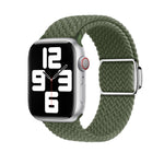 Nylon Loop Magnetic Buckle Watch Band, For Apple Watch SE 2022 40mm, For Apple Watch SE 2022 44mm