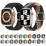 Nylon Loop Magnetic Buckle Watch Band, For Apple Watch Series 9 41mm, For Apple Watch Ultra 49mm