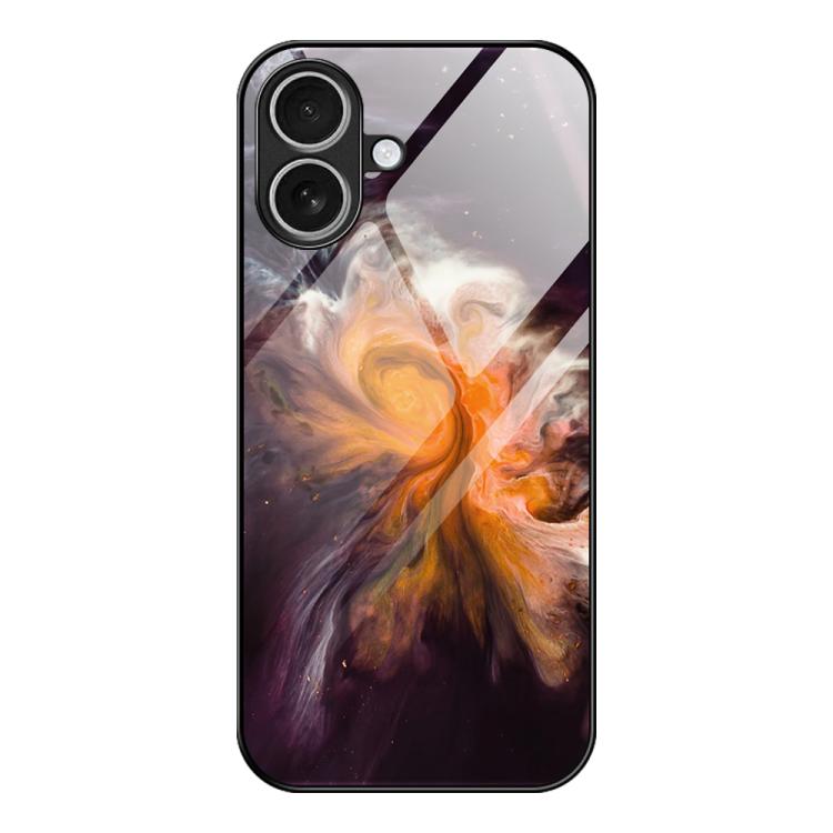 Marble Pattern Glass Protective Phone Case, For iPhone 17 Pro Max, For iPhone 17 Pro, For iPhone 17, For iPhone Air, For iPhone 15 Pro Max, For iPhone 15 Pro