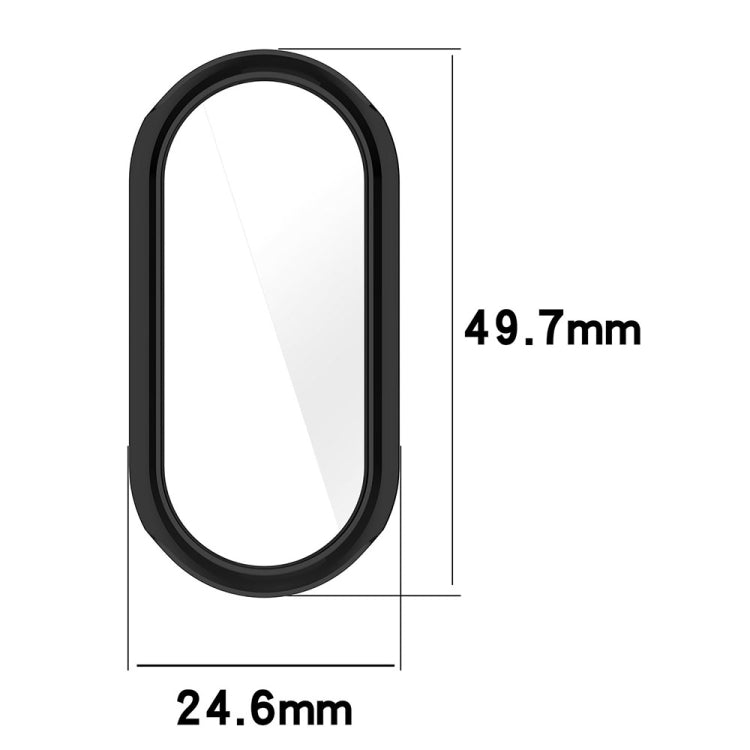 Full Coverage TPU Electroplating Watch Protective Cover, For Xiaomi Mi Band 8 / 9 Ceramic / 10 Ceramic
