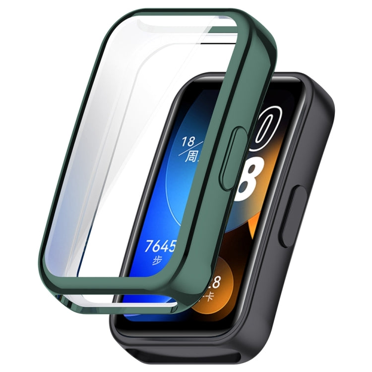 Full Coverage TPU Electroplating Watch Protective Case, For Huawei Band 10 / 9 / 8