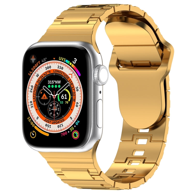 Square Buckle Armor Style Silicone Watch Band, For Apple Watch 8 45mm, For Apple Watch SE 2022 40mm, For Apple Watch SE 2022 44mm