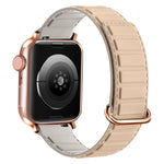 Reverse Buckle Magnetic Silicone Watch Band, For Apple Watch Series 9 41mm, For Apple Watch Ultra 49mm, For Apple Watch Series 8 41mm