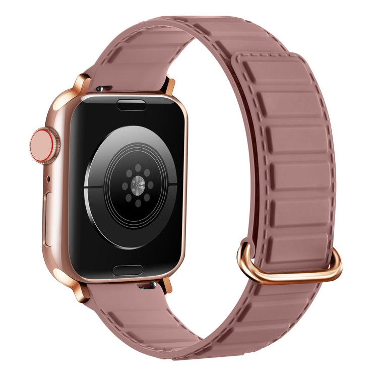 Reverse Buckle Magnetic Silicone Watch Band, For Apple Watch Series 5 44mm, For Apple Watch Series 5 40mm, For Apple Watch Series 4 44mm